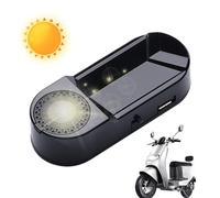 Luce D'allarme Per Auto Falsa | LED A LED A Energia Solare Lampeggiatura Antifurto | Luce Di Sicurezza Delle Universali USB Per La Maggior Parte Delle Auto, Motociclette, Veicoli, Di