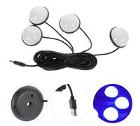 Luce d'atmosfera automatica USB 1 in 4 vie Luce interna per auto Lampada