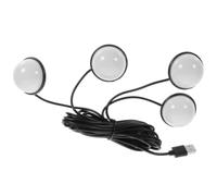 Luce d'atmosfera automatica USB 1 in 4 vie Luce interna per auto Lampada