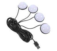 Luce d'atmosfera automatica USB 1 in 4 vie Luce interna per auto Lampada