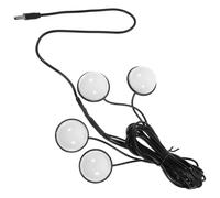 Luce d'atmosfera automatica USB 1 in 4 vie Luce interna per auto Lampada