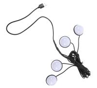 Luce d'atmosfera automatica USB 1 in 4 vie Luce interna per auto Lampada