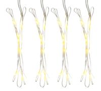 Luce decorativa Ghirlanda di lucine Lampada a sospensione Lampada da balcone Lampada da esterno Lampada da festa Striscia LED 40x, 0,04 W, L 148 cm