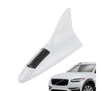 Luce decorativa per auto, a forma di pinna di squalo, a energia solare, con montaggio superiore, elegante tetto a pinne di squalo per SUV