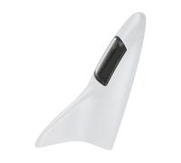 Luce decorativa per auto, a forma di pinna di squalo, elegante per tettuccio auto, antenna solare decorativa per auto
