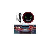 Luce degli occhi del diavolo per il parabrezza,USB Plug and Play auto luce degli occhi LED con 11 modalità,luce degli occhi del diavolo per le auto,luci dinamiche degli occhi del diavolo auto,Rosso