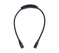 Luce del libro intorno al collo - Luci di lettura della protezione degli occhi Lampada libro | Ara bracci pieghevoli regolabili di lunga durata e comoda