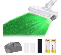 Luce del Rilevatore di Polvere,Luce Led Verde per Accessori Testa Aspirapolvere,Rivelatore di Polvere Luce Led per Aspirapolvere,per Elettrodomestici Accessori per Aspirapolvere.