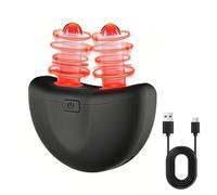 Luce del seno senza naso, Respirelief Red Light Apparecchiatura per la terapia nasale a luce rossa, strumento per la terapia nasale a luce rossa, promuovere la respirazione naturale e sollievo