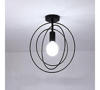 Luce del soffitto a Monte semifulona Vintage, Luce a fiuto in Filo in Oro a 1 Luce Che appende la Lampada per Camera da Letto, corridoio, Sala da Pranzo dell'isola da Cucina Soggiorno per la