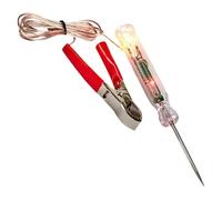 Luce del tester del circuito dell'automobile, Luce di prova automatica,Tester di tensione del circuito da 3,6-24 V con indicatore luminoso | Tester di tensione elettrico per elettricisti, penna tester