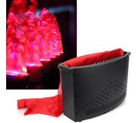 Luce della Fiamma di Simulazione del Palcoscenico, Luce del Palcoscenico del Fuoco Falso, Lampada A Fiamma A 36 LED, Lampada da Falò, Luce della Fiamma per Festival, Feste, Bar O, Black, 1.5m