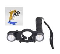 Luce Della Pistola a Spruzzo, Universale di Illuminazione Della Pistola a Spruzzo Automobilistica Luce di Riempimento Della Pistola a Spruzzo di Luminosità Regolabile