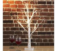 Luce Dell'albero a LED per la Decorazione Della Stanza, Lampade Estetiche per il Soggiorno, Simpatica Luce Dell'albero di Betulla per la Decorazione, Buone Idee per il Natale (Bianco)
