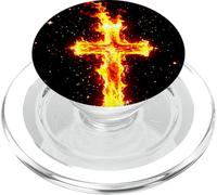 Luce dello Spirito Santo cristiano / Gesù Cristo Cross PopSockets PopGrip per MagSafe