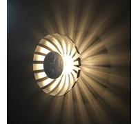 Luce Design LED Applique Plafoniera Flare Argento Ø35cm 24W 2200lm Bianco Caldo [EEK: F]
