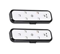 Luce di accento a LED per portiera dell'auto con modalità multiple lampeggianti per gli appassionati di auto moderne, guida notturna e ambienti interni lampade d'atmosfera decorative