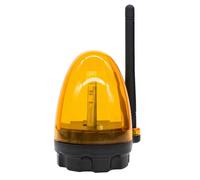 Luce di allarme a LED per esterni da 12 V-265 V, luce stroboscopica lampeggiante, lampada di emergenza da parete per apricancello, arancione