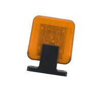 Luce di allarme lampeggiante a LED a risparmio energetico, da 12 V a 265 V, ampia gamma elettrica, impermeabile, antipolvere, per cancello elettrico, ABS resistente