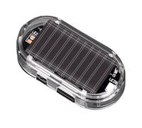Luce di allarme per auto a energia solare - Luce LED di allarme per auto fittizio | Lampada di avvertimento Automobile | Tag di sicurezza dei veicoli , Luce lampeggiante antifurto
