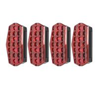 Luce Di Avvertimento Per Auto Antifurto Solare | Allarme Simulatore Strobo Flash LED | Sensore Di Backup USB | Lampada Da Lampeggiante Blu Rosso | Di Sicurezza Falso | Deterrente Del Furto Vis