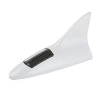 Luce di avvertimento solare a forma di pinna di squalo, luce per tettuccio auto a pinna di squalo, elegante antenna per auto decorativa per auto