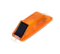 Luce di avvertimento solare stroboscopica flash avvertimento LED lampada di cautela lampeggiante barricata segnale guida notturna ponte costruzione segni semafori