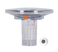 Luce di Avvertimento Stroboscopica Solare, Lampada Lampeggiante a LED Impermeabile Super Luminosa con 3 modalità di Luce, Faro Lampeggiante di Controllo della Luce Barricata