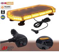 Luce Di Avviso Di Recupero Led 24" 12V 24V Lampada Stroboscopica Amber