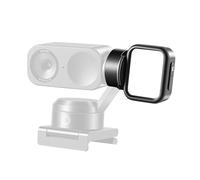 Luce di bellezza magnetica per Insta360 Link2 / Link2C / Link2 Pro, luce di riempimento a LED compatta con regolazione continua e durata di 210 minuti per accessori per fotocamera live streaming