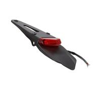 Luce di coda motociclistica a LED universale con arresto del parafango posteriore per modelli di trail mx bici compatibili(red)