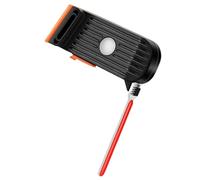 Luce di coda per bici a LED, luce bici posteriore a flusso impermeabile, 4 modalità Luce di coda per biciclette, luce in bicicletta ricaricabile USB per la luce della coda di bicicletta rossa