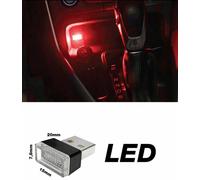 Luce di Cortesia a Led Rosso con Attacco USB Auto Pc Powerbank Simoni Racing