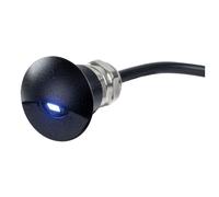 Luce di cortesia luce LED blu corpo nero opaco - 1 PZ Osculati - 13.182.11