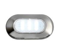 Luce di cortesia ovale 6 LED bianchi - 1 PZ Osculati - 13.178.04 - 1317804