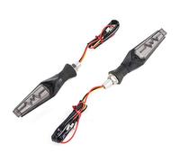 Luce di Direzione per Moto A LED Ipx66 Impermeabile M10 2 Pezzi Lampeggiante Dinamico Universale per La Guida della Moto