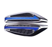 Luce Di Direzione Per Parafango Lampada Laterale A Forma Di Lama Auto Car LED Luci Laterali Indicatori Di Direzione Indicatori Indicatore di direzione a LED(Blue)