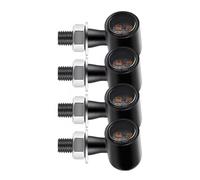 Luce Di Direzione Universale 12V 8mm Motociclo Indicatore Lampada Motociclo Indicatore Di Direzione Luce Freno Metallo Blinker