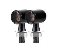 Luce Di Direzione Universale 12V 8mm Motociclo Indicatore Lampada Motociclo Indicatore Di Direzione Luce Freno Metallo Blinker