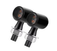 Luce Di Direzione Universale 12V 8mm Motociclo Indicatore Lampada Motociclo Indicatore Di Direzione Luce Freno Metallo Blinker