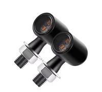 Luce Di Direzione Universale 12V 8mm Motociclo Indicatore Lampada Motociclo Indicatore Di Direzione Luce Freno Metallo Blinker