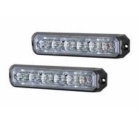 HELLA 2XD 012 160-901 LED-Luce identificazione lampeggiante, BST, 12/24V, blu, Raccordo a vite/Montaggio, esterno, Cavo 150mm, Spina estremità del cavo aperta, Kit