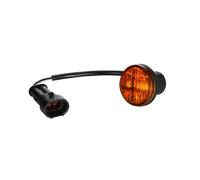 Luce Di Emergenza Laterale 12 V LED Giallo Amber HELLA Per HAKO