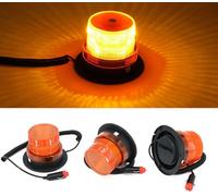 LUCE DI EMERGENZA LED STRADALE 12V SIRENA LAMPEGGIANTE ROTANTE AUTO E VEICOLI