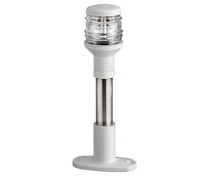 Luce di fonda 360° per barche e gommoni Osculati Compact cm 20 asta Inox