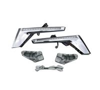 Luce di Indicatori Griglia Anteriore Auto LED Indicatori Di Direzione Dinamici Luci Di Marcia Diurna Per Land Per Cruiser FJ200 LC200 2016-2018