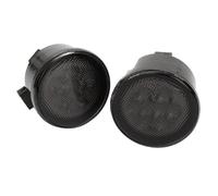 Luce di Indicatori Paraurti Anteriore Auto LED Fendinebbia Griglia Luce Indicatore Direzione Luce Posizione Laterale Parafango Lampada Per Wrangler JK 2007-2017