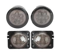 Luce di Indicatori Per Wrangler JK 2007-2017 Paraurti Anteriore Auto LED Fendinebbia Griglia Luce Indicatore Direzione Luce Posizione Laterale