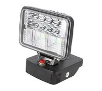 Luce di lavoro a LED da 30 W per auto e guida compatibile con strumenti di litili Li-ioni 18 V ABS Materiale per PC 1 pezzo Accessorio Parte