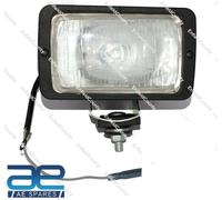 Rettangolare 12v Alogena Lavoro Luce Con Lampadine Per Ford Jcb John Deere Truck